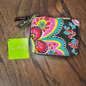 Vera Bradley Travel Pill Holder in retired pattern Parisian Paisley